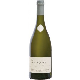 Vignobles Brunier Clos La Roquete Blanc Jg.  limitiert Cuvee aus 35 Proz. Clairette, 30 Proz. Grenache Blanc, 25 Proz. Rousanne, 10 Proz. Bourboulenc