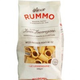 Rummo Mezzi Paccheri Rigate N°152 0000 - Pasta, Italien, 0.5000 kg