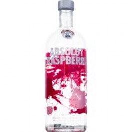 Absolut Raspberry Vodka mit Himbeere Country of Sweden 1 LITER