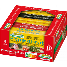 Mestemacher Premium Vollkorn Brotkorb sortiert 500g