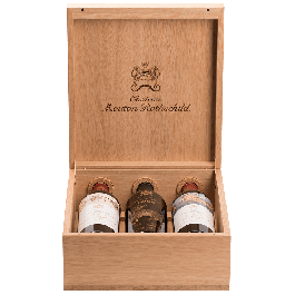 Caisse Luxe Chêne Mouton Rothschild 2000-2005-