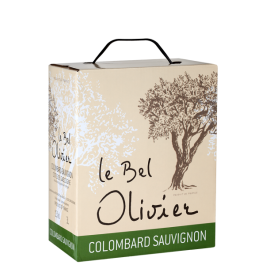 Le Bel Olivier Colombard & Sauvignon Bag-in-Box - 3,0 L -  - Grands Vins du Saint Chinian - Französischer Weißwein
