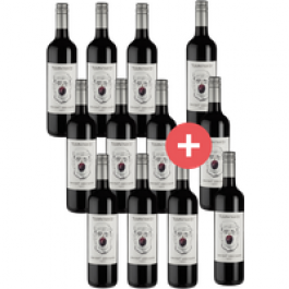 9er-Paket Traubenheld Cabernet Sauvignon + 3 Flaschen GRATIS - Weinpakete