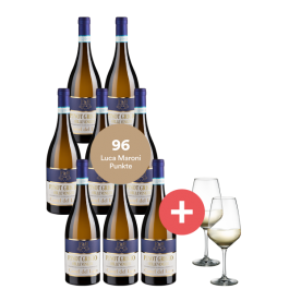 8er-Paket prämierter Pinot Grigio + 2er-Set Schott-Zwiesel Taste Gläser - Weinpakete