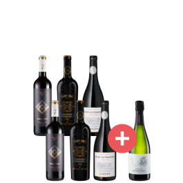 6er-Paket Rotweingenuss + GRATIS Champagner - Weinpakete