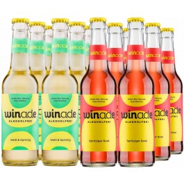 Winu Alkoholfrei  Winade weiß & rosé Paket 0,33L (12 Flaschen)