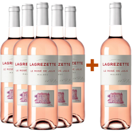 Lagrézette  5+1 Paket 2022 Le Rosé de Julie