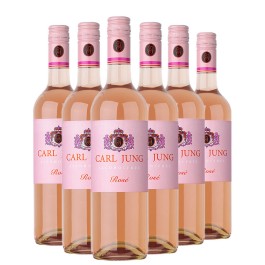 Carl Jung  Rosé Entalkoholisierter Wein (6 Flaschen)