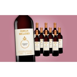 Familia Melero Crianza   7.5L 14% Vol. Weinpaket aus Spanien