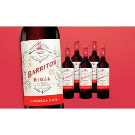 Barriton Crianza   4.5L 13.5% Vol. Weinpaket aus Spanien