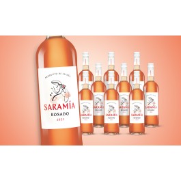 Saramía Rosado   7.5L 12.5% Vol. Weinpaket aus Spanien
