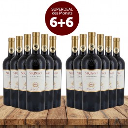 6+6 Superdeal: 12 Flaschen Poggio Lauro Sir Passo Toscana Rosso  + versandkostenfrei (D)