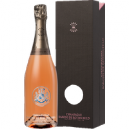 Champagne Barons de Rothschild Rosé, Extra Brut, Champagne AC, Geschenketui, Champagne, Schaumwein