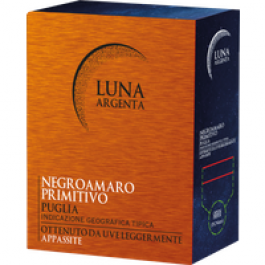 Luna Argenta Negroamaro Primitivo / Rotwein / Apulien Puglia IGT, Bag in Box 5L