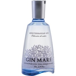 Gin Mare Mediterranean Gin, 42,7 % vol. 0,7 L, inkl. Gin Mare Glas, Spirituosen