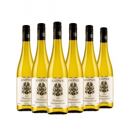 6 Flaschen Chardonnay & Weißburgunder trocken - Knipser -