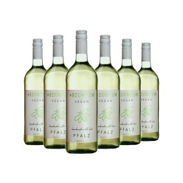 6 Flaschen Bio Literwein Weiß, trocken Cuvée (Riesling + Silvaner) - Neuspergerhof