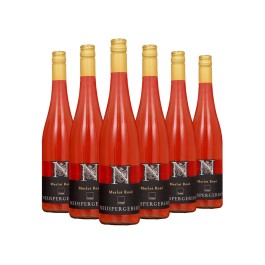 6 Flaschen Merlot Rosé "Lößlehm" - Neuspergehrhof- Ortswein