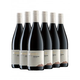 6 Flaschen Portugieser Rotwein trocken 1L - Winzergenossenschaft Herxheim a. Berg