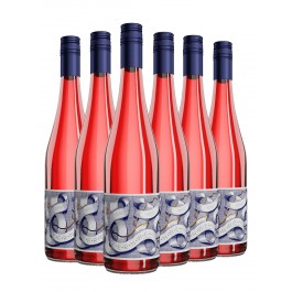 6 Flaschen FERNWEH Rose halbtrocken - Winzergenossenschaft Herxheim a. Berg