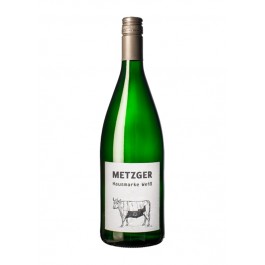 Metzger, Grünstadt - , Cuvée "Flanke - Gutswein - Hausmarke Weiß" lieblich - 1 Liter