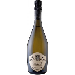 Cecilia Beretta. Spumante Bianco extra dry Jg. Cuvee aus Chardonnay, Glera, Pinot Nero