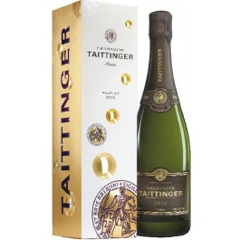 Taittinger Champagne Brut Millesime limitiert Jg.  50 Proz. Chardonnay, 50 Proz. Pinot Noir